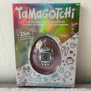 BANDAI Tamagotchi 25th Anniversary Aurora Skeleton Originals English Version New